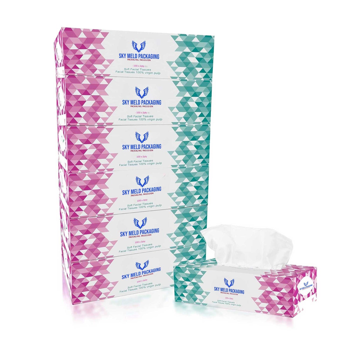 Facial Tissue 100 Sheets x 2 ply