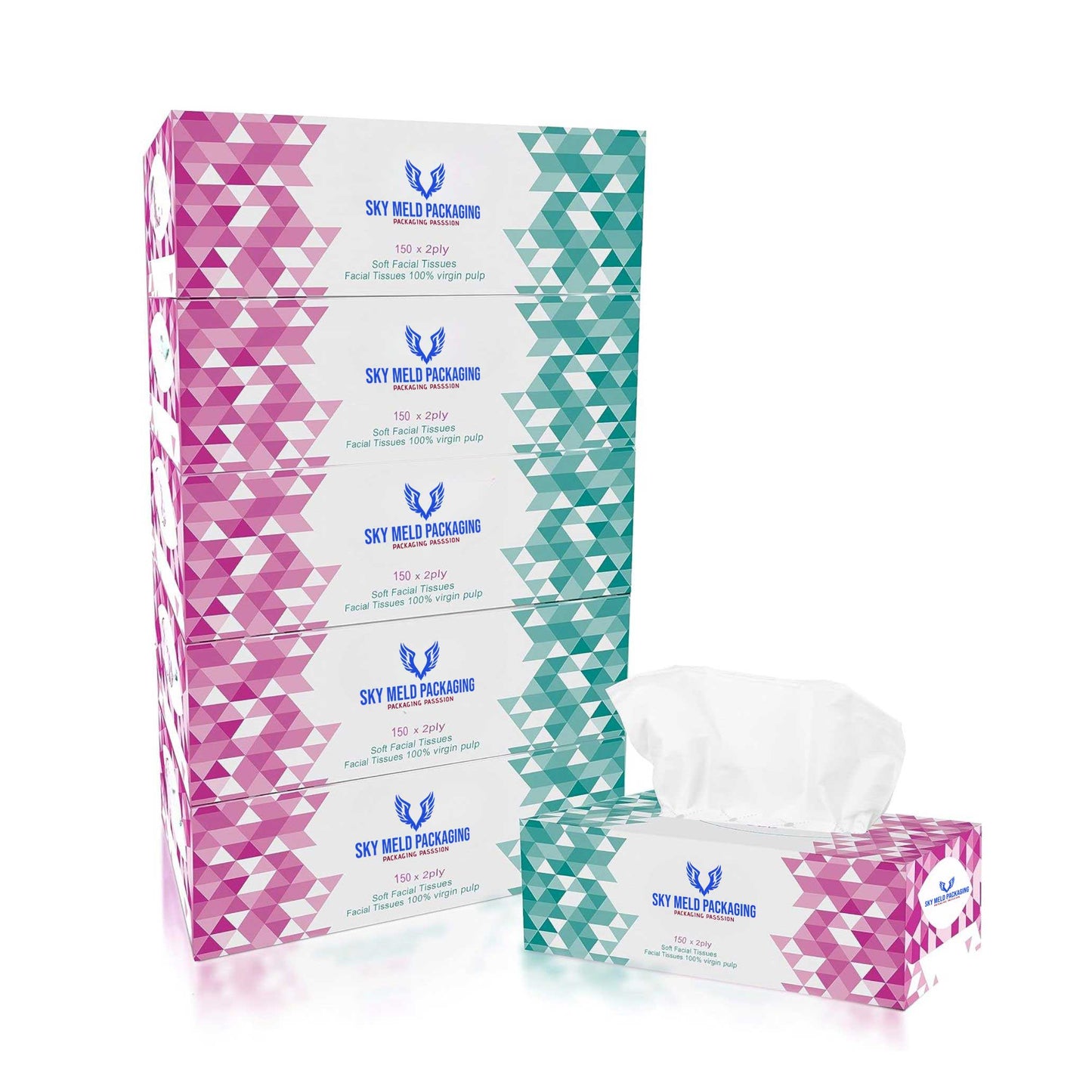 Facial Tissue 150 Sheets x 2 ply