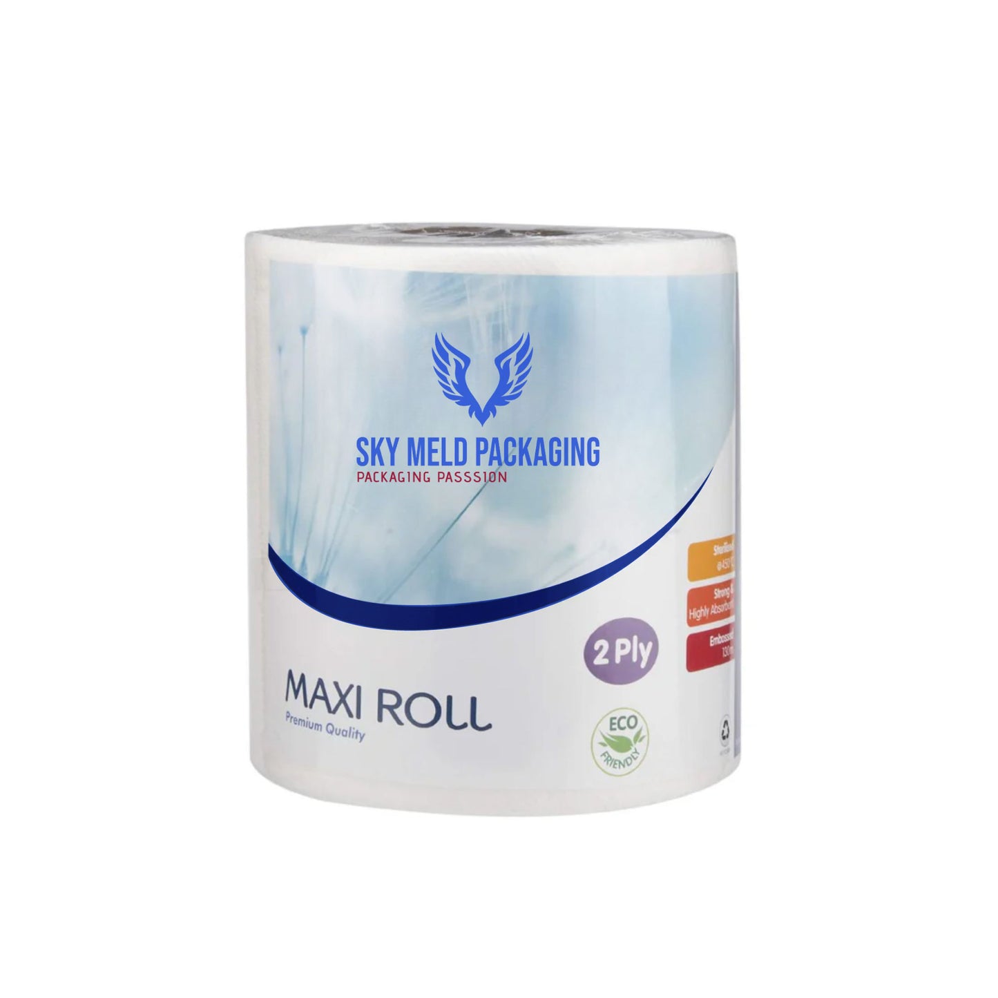 Paper Maxi Roll Embossed Perforated