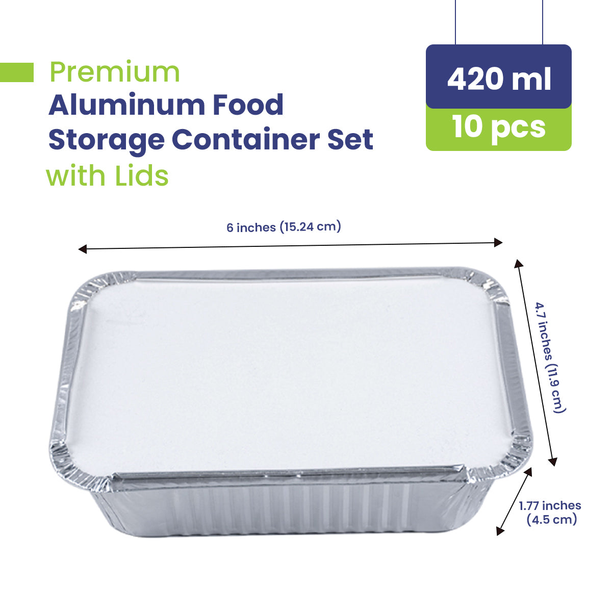 Aluminum Container 8342
