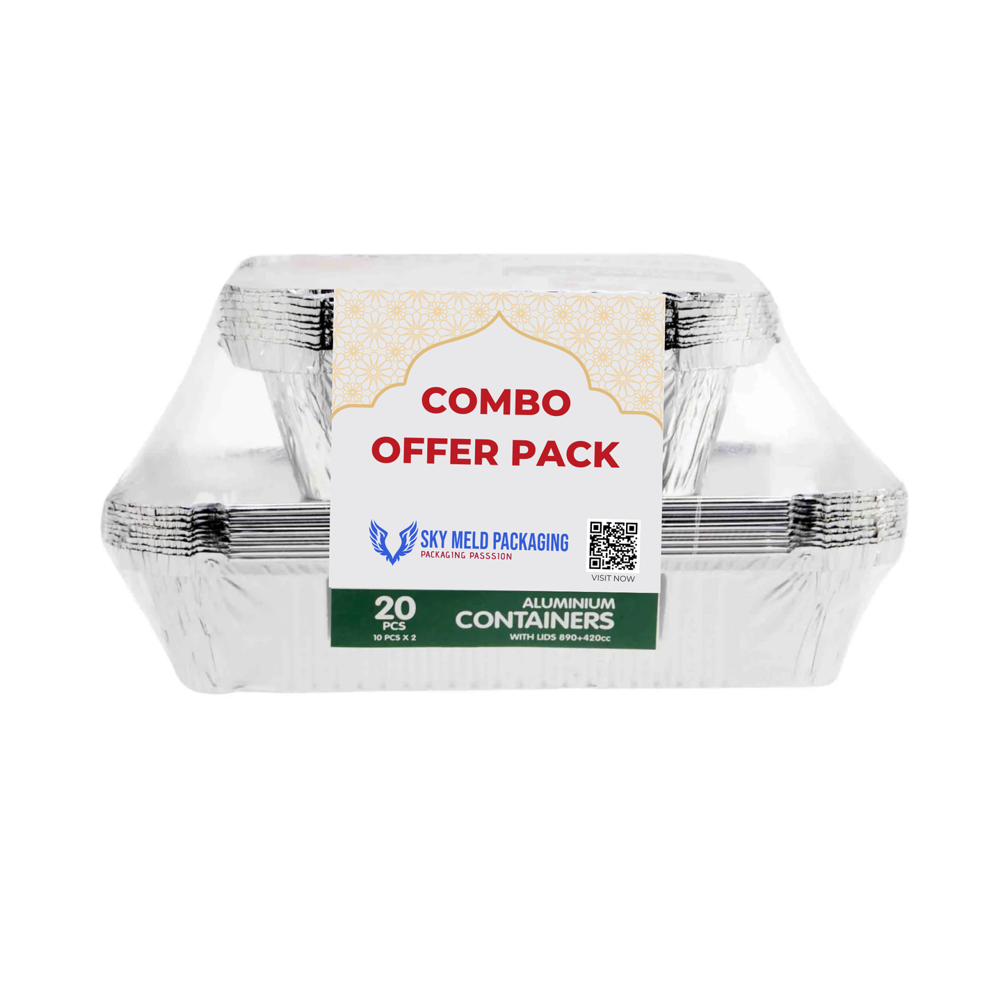 Aluminium Container Combo Offer Pack