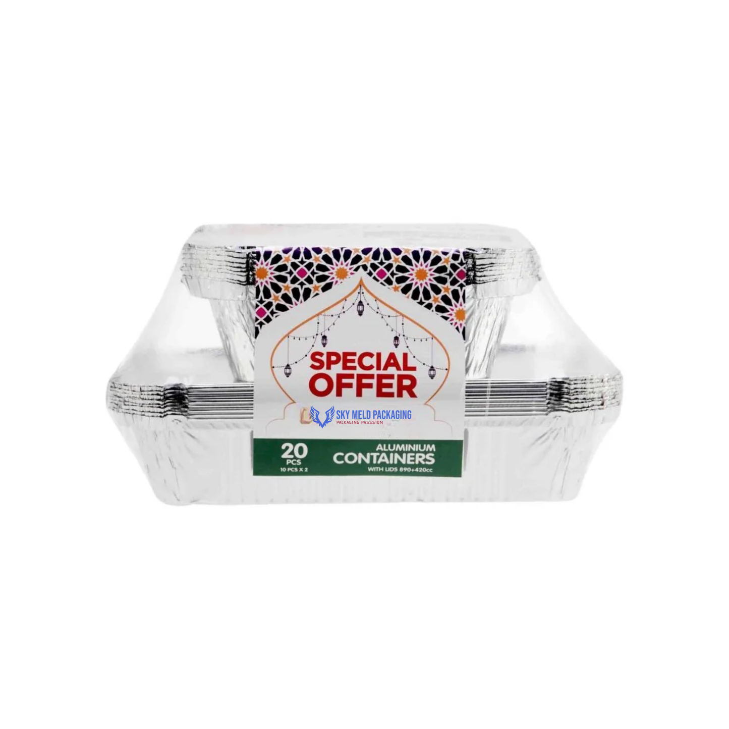 Aluminium Container Combo Offer Pack