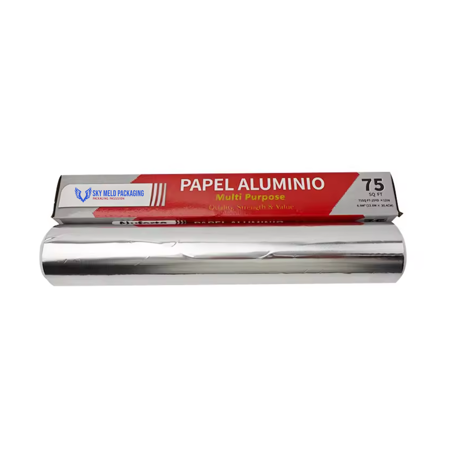 Aluminium Foil Embossed 75Sqft