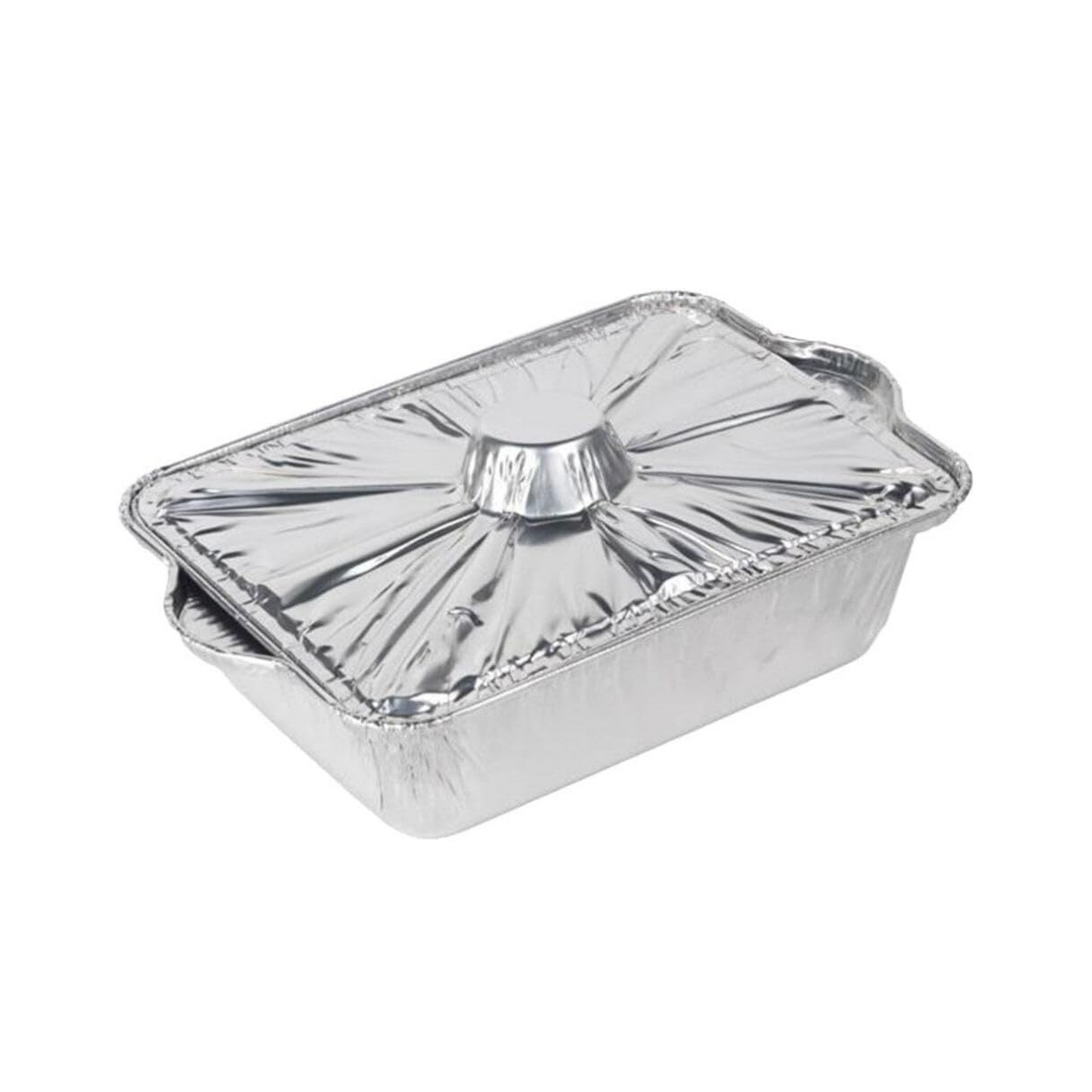 Aluminium Rectangular Pot With Lid