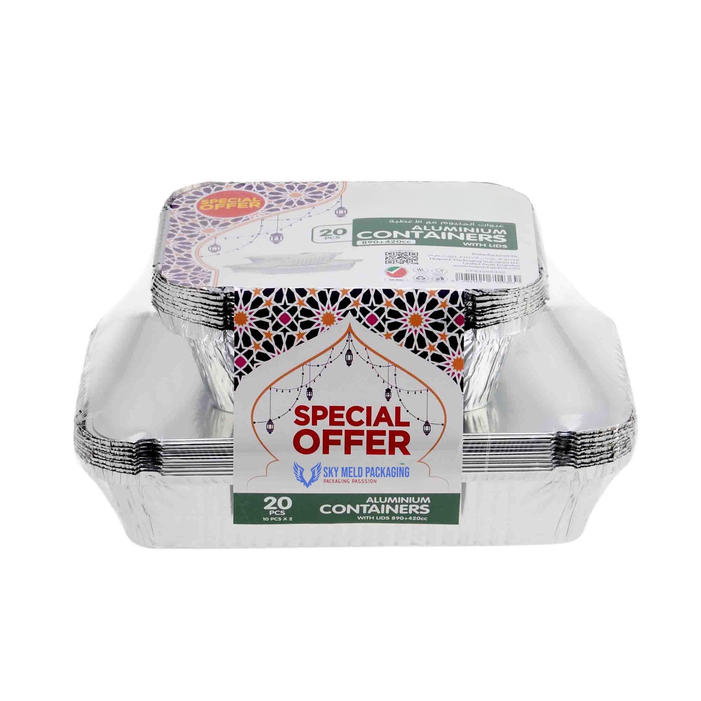Aluminium Container Combo Pack