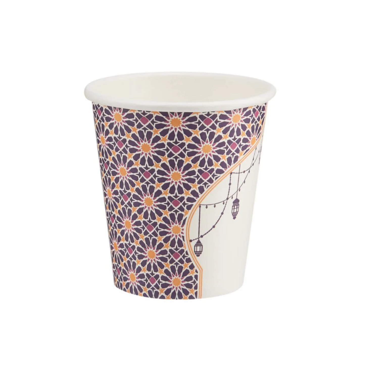 Heavy Duty Arabic Theme Single Wall Paper Cup