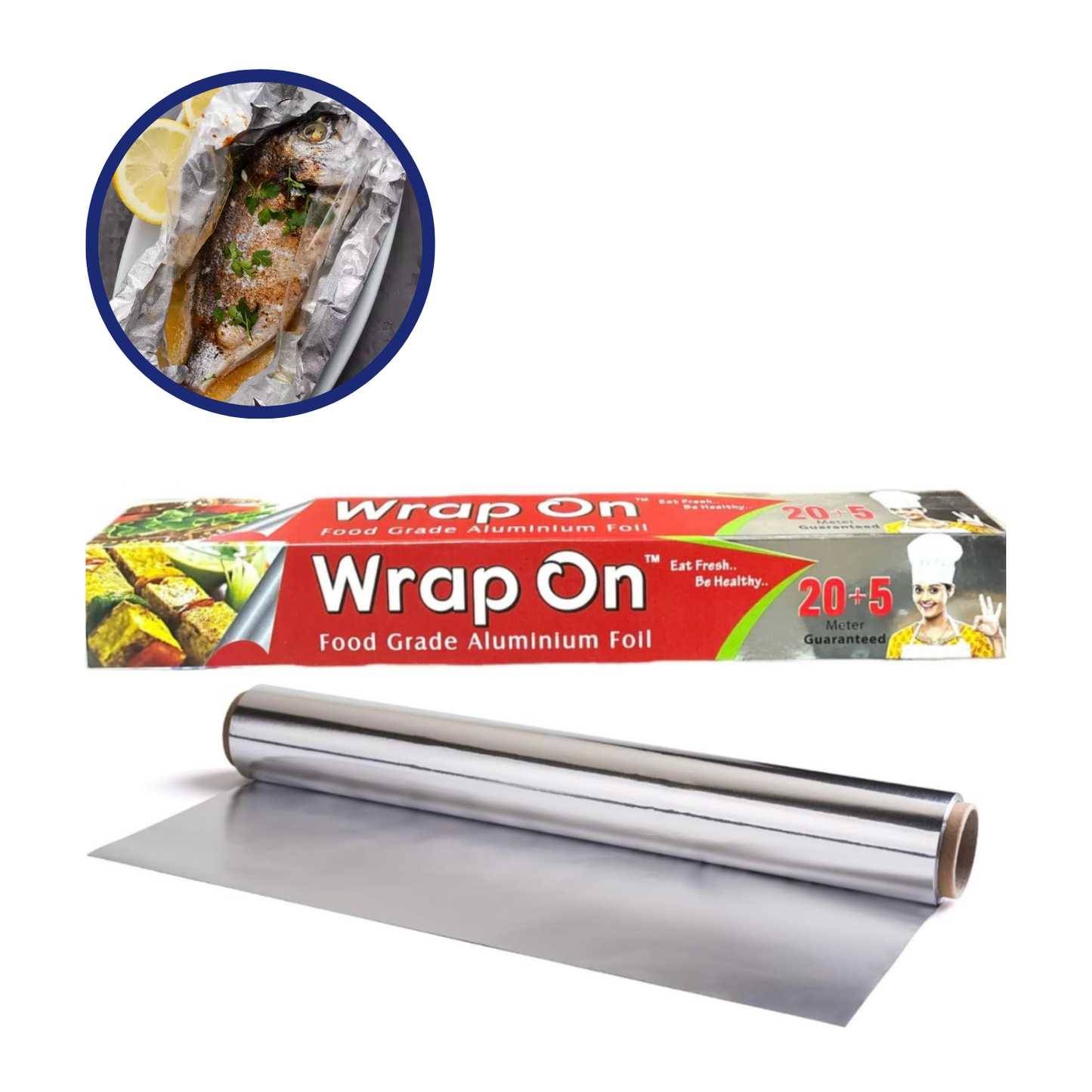 ALUMIUIM FOIL 45 CM - 1.3 KG