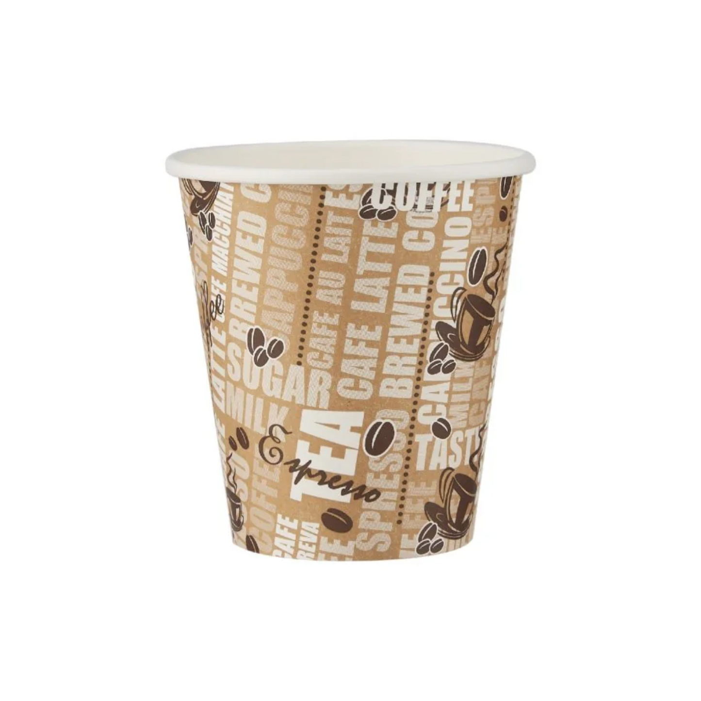 Heavy Duty Printed Single Wall Paper Cups