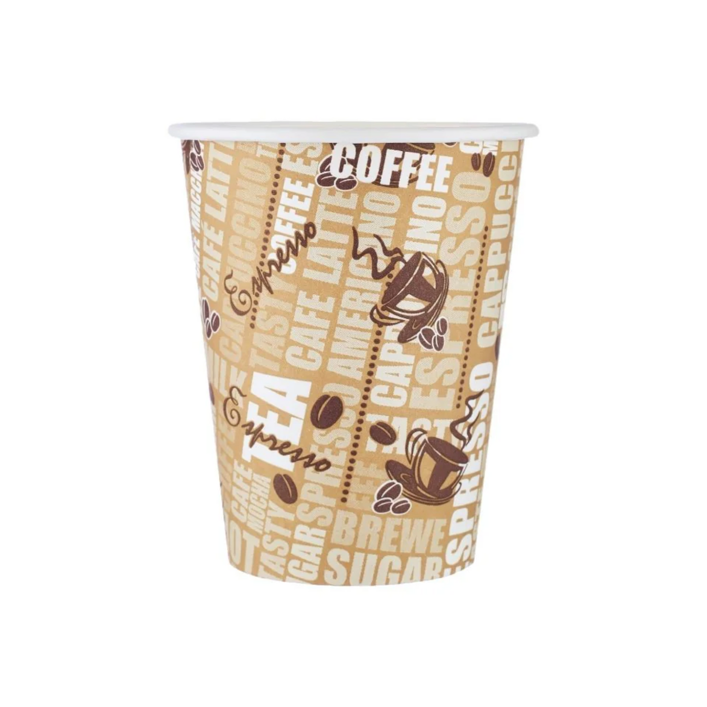 Heavy Duty Printed Single Wall Paper Cups
