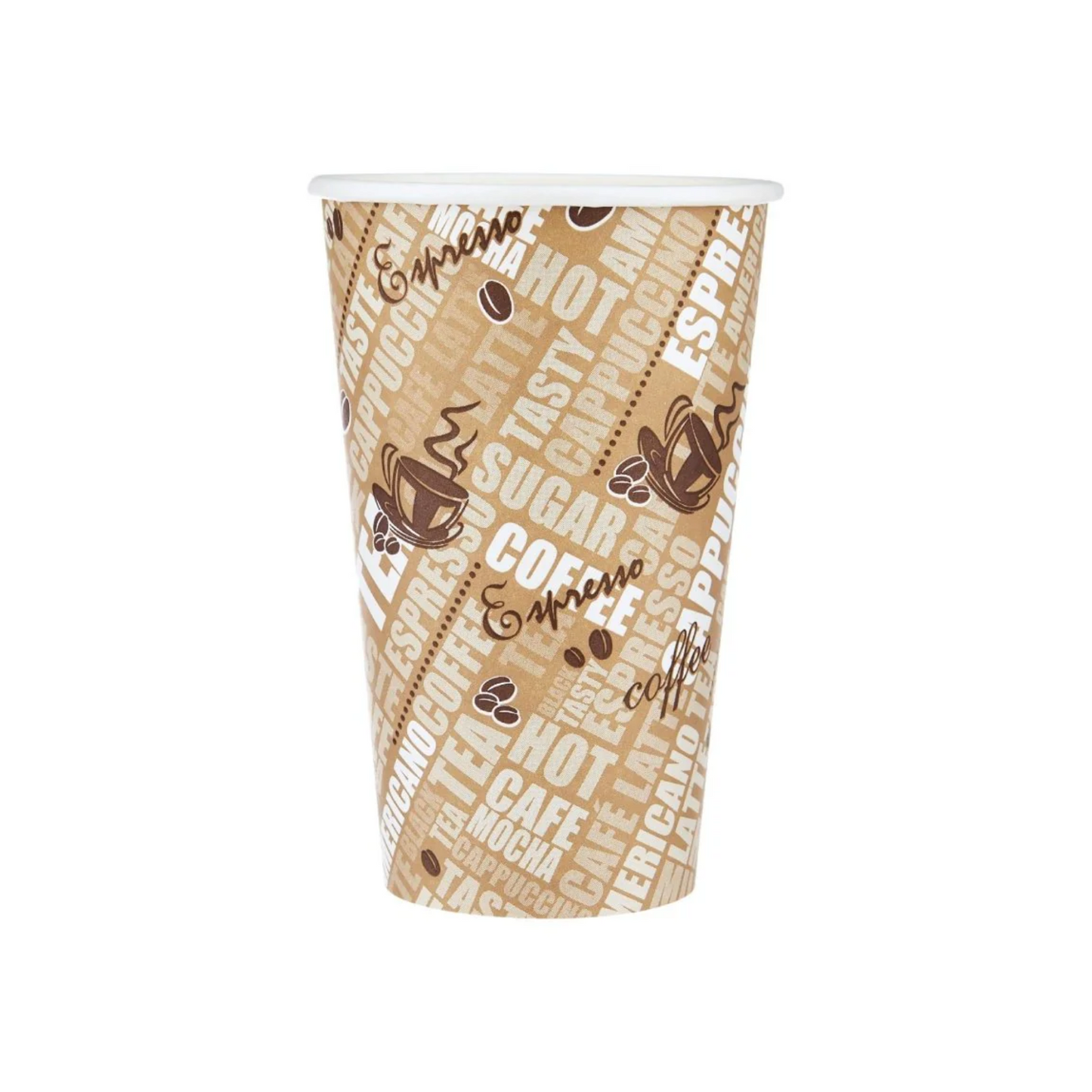 Heavy Duty Printed Single Wall Paper Cups