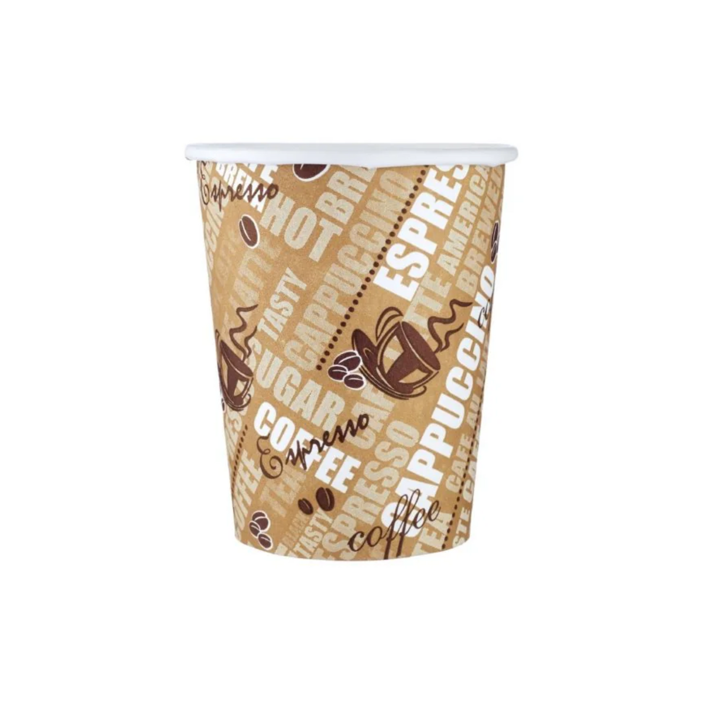 Heavy Duty Printed Single Wall Paper Cups