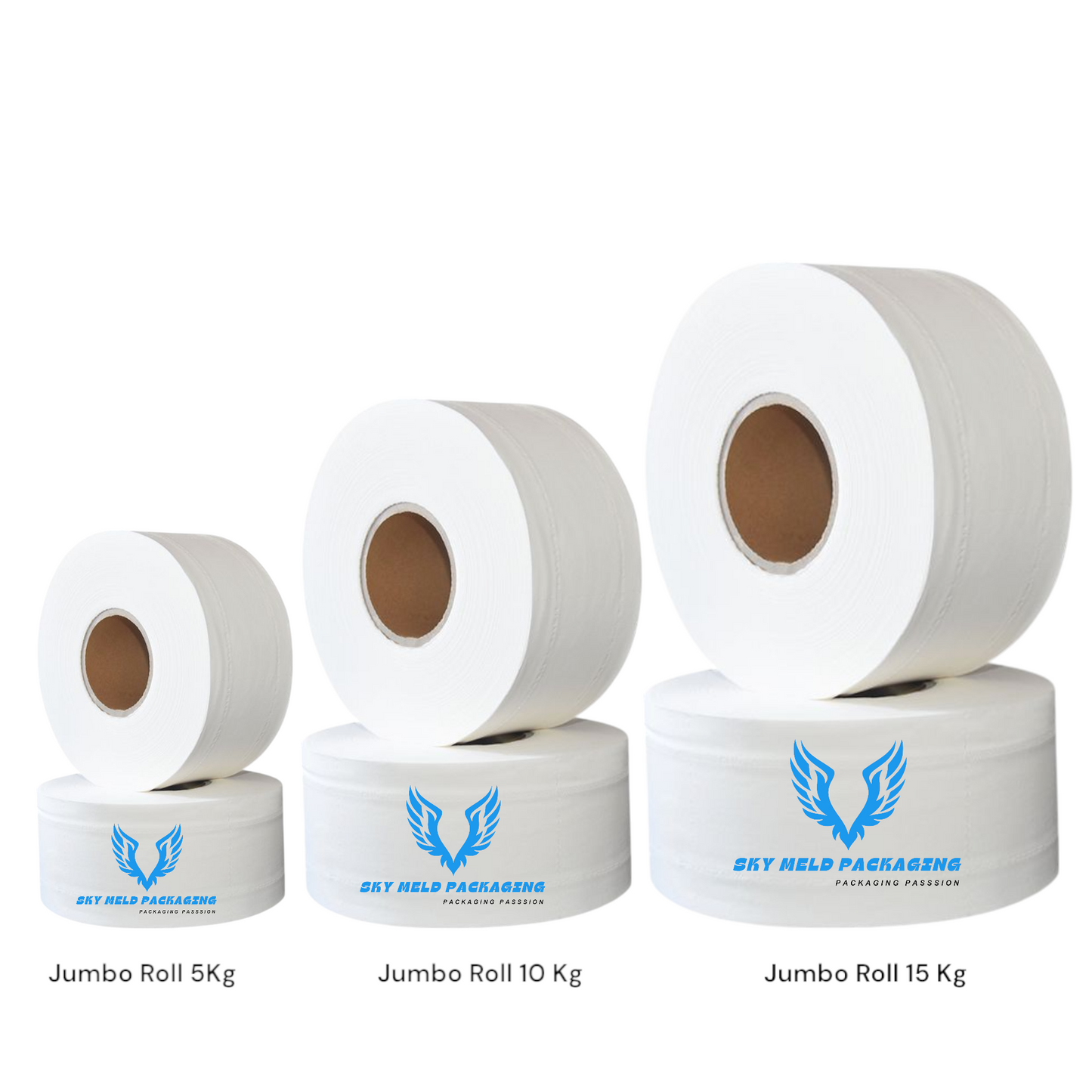 Jumbo Kitchen Roll Tissue Paper for all-purpose cleaning and a fresh