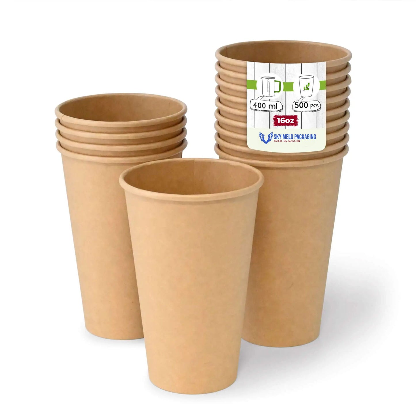 Kraft Double Wall Paper Cups