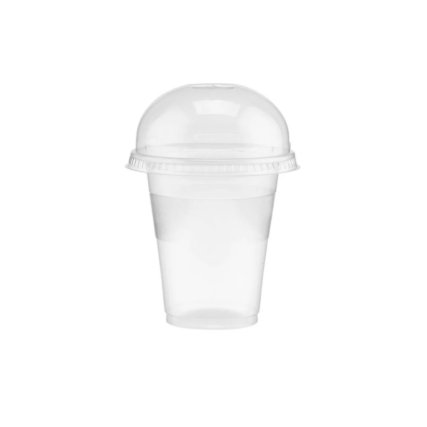 PP Plastic juice Cups (Cup + Dome Lid)