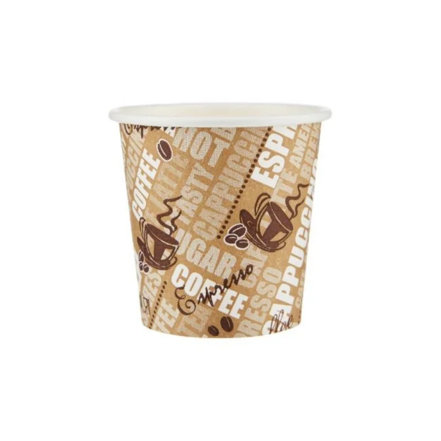 4 Oz Heavy Duty Printed Qhawa Cup