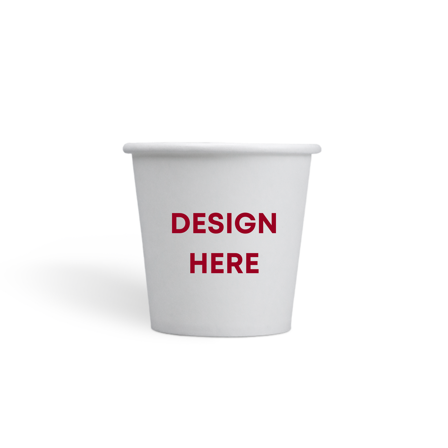 Single Wall Customized Paper Cups