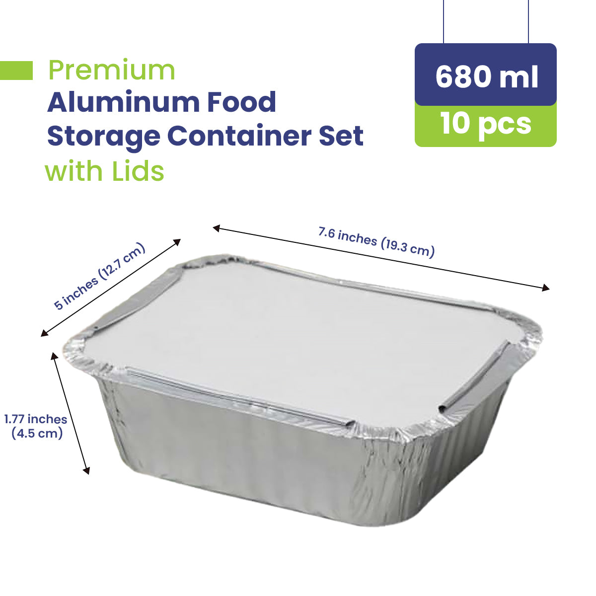 Aluminum Container 8368