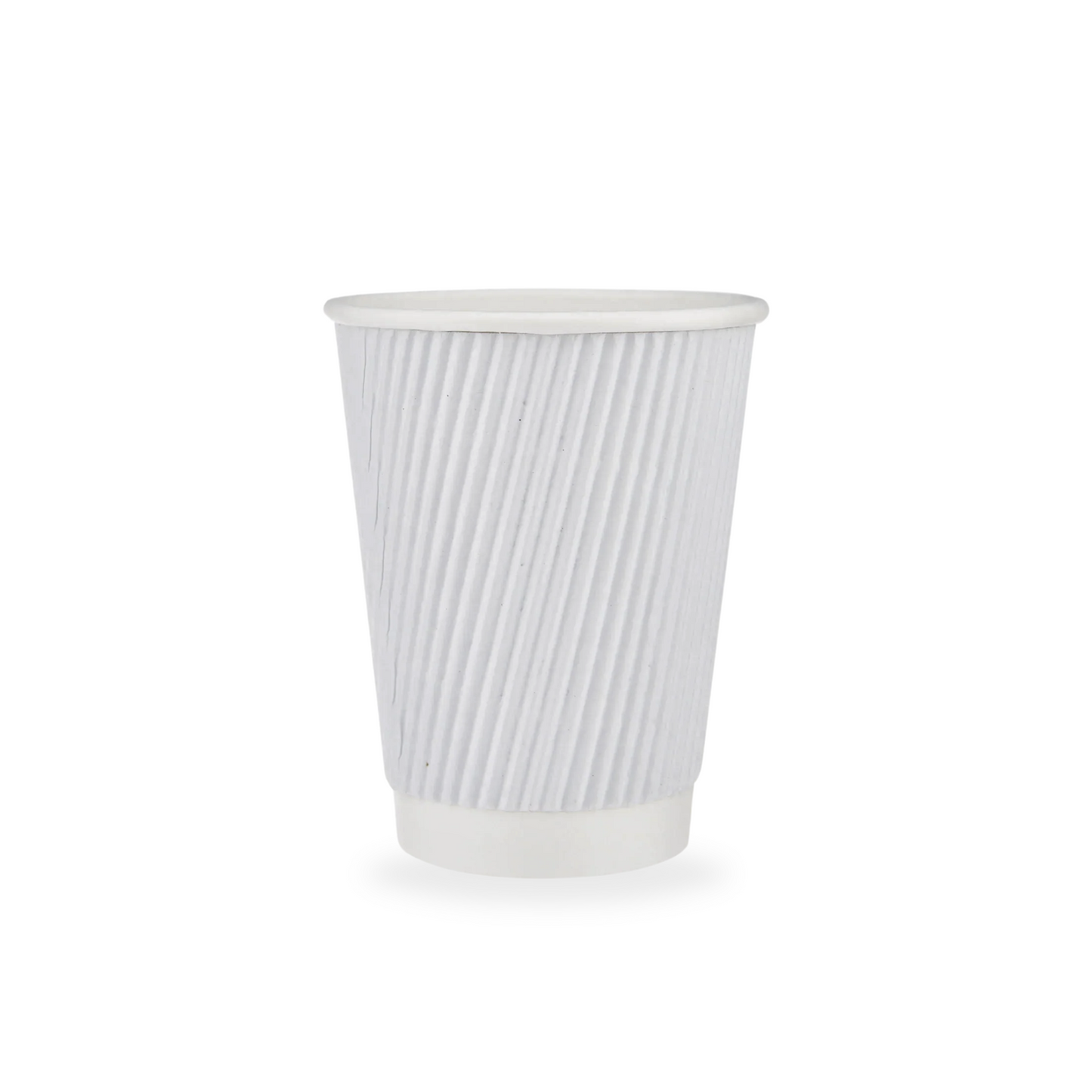 White Ripple Paper Cups