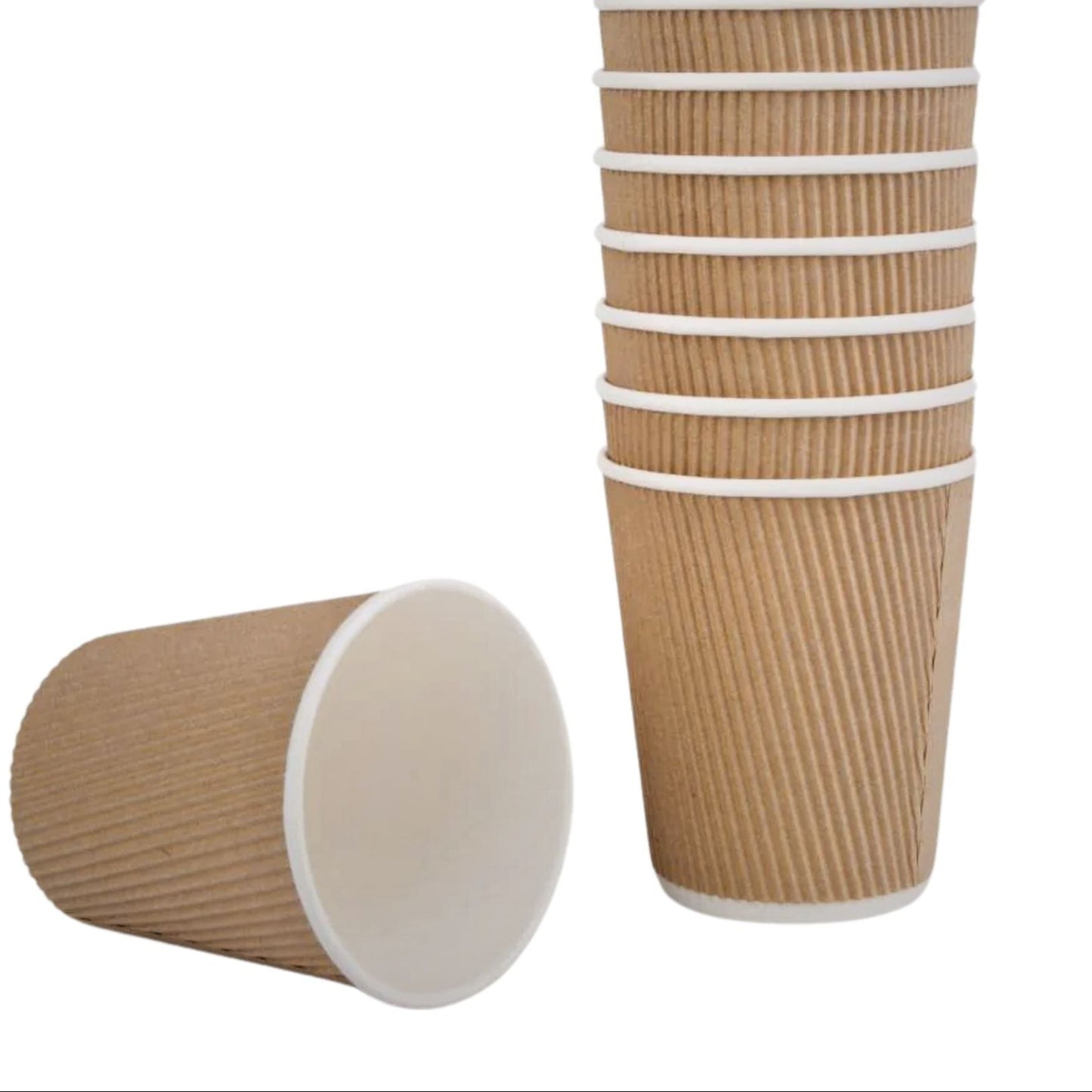 Kraft Ripple Paper Cups