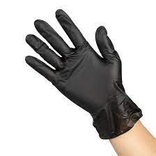 Vinyl Gloves Black