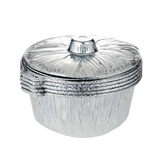 Aluminium Pot With Lid 5 pieces