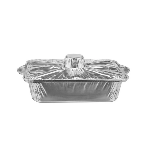Aluminium Rectangular Pot With Lid