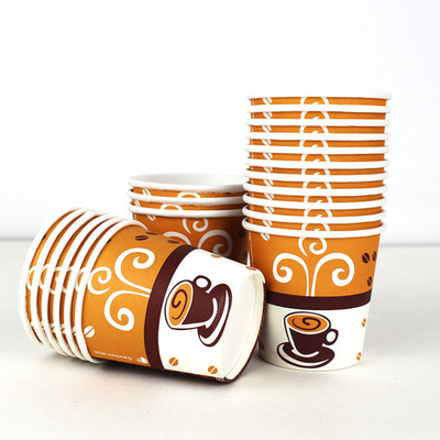 4 Oz Single Wall Printed Paper Cup
