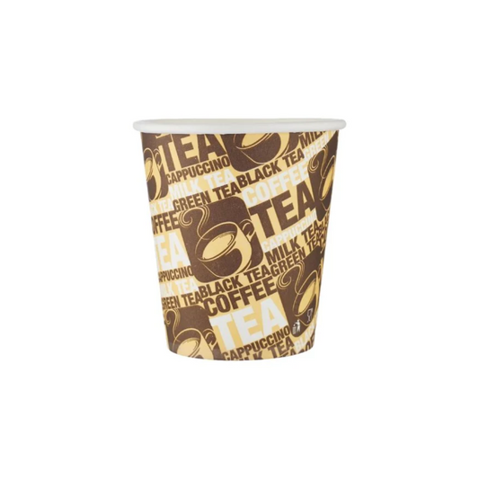 6 Oz Single Wall Printed Paper Cups