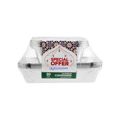 Aluminium Container Combo Offer Pack
