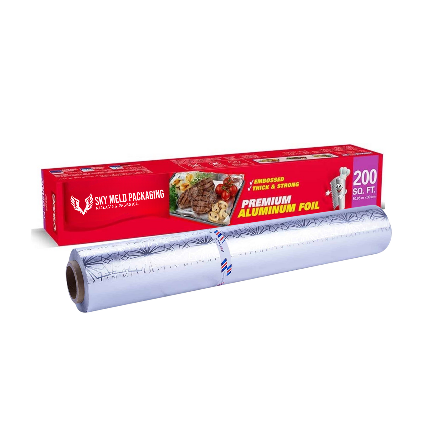 Aluminium Foil Embossed 200Sqft