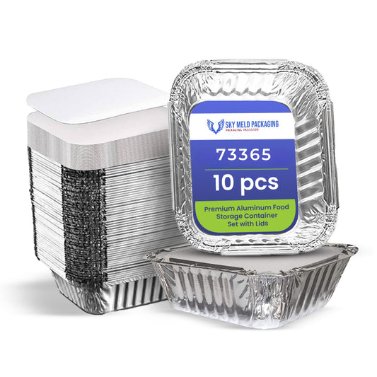 Aluminum Container 73365 Perfect for Food Storage, Serving, and Catering Needs