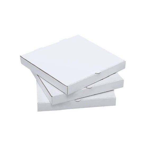 White Pizza Box