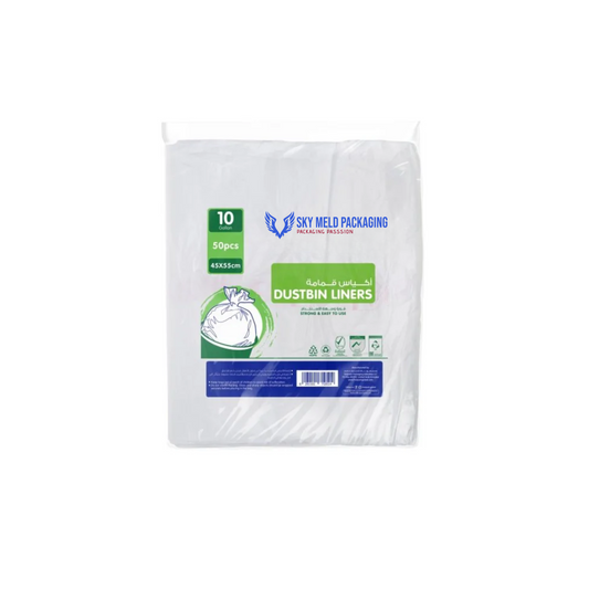 Dustbin Bag White 45 x 55 Cm