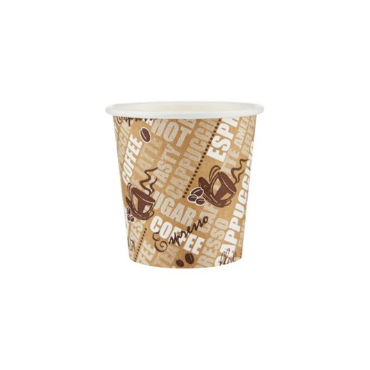 Heavy Duty Printed Single Wall Paper Cups