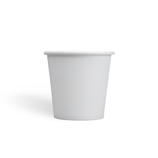Heavy Duty White Single Wall Paper Cups