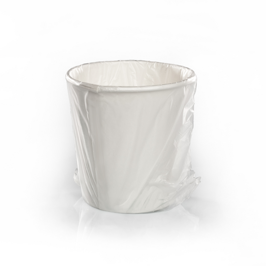 Individually Wrapped White Single Wall Cup