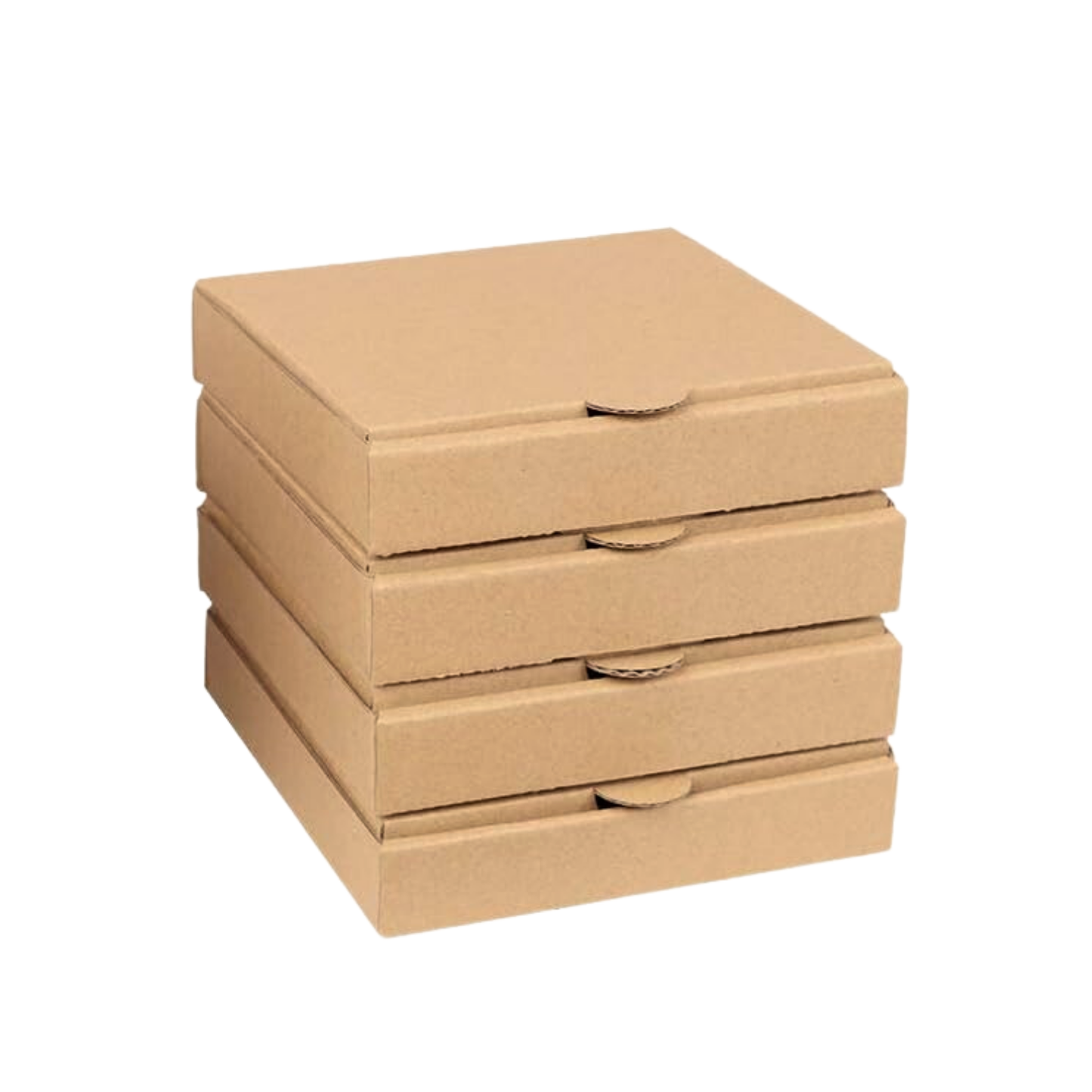PIZZA BOX BROWN PLAIN 28X28X4