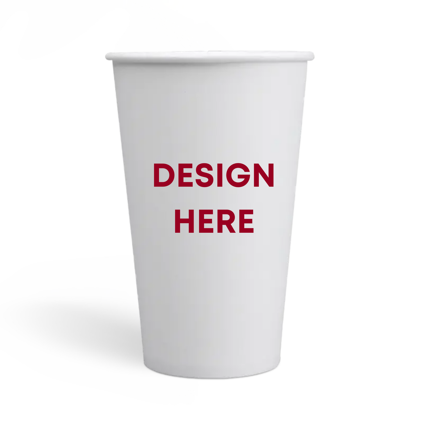 Single Wall Customized Paper Cups