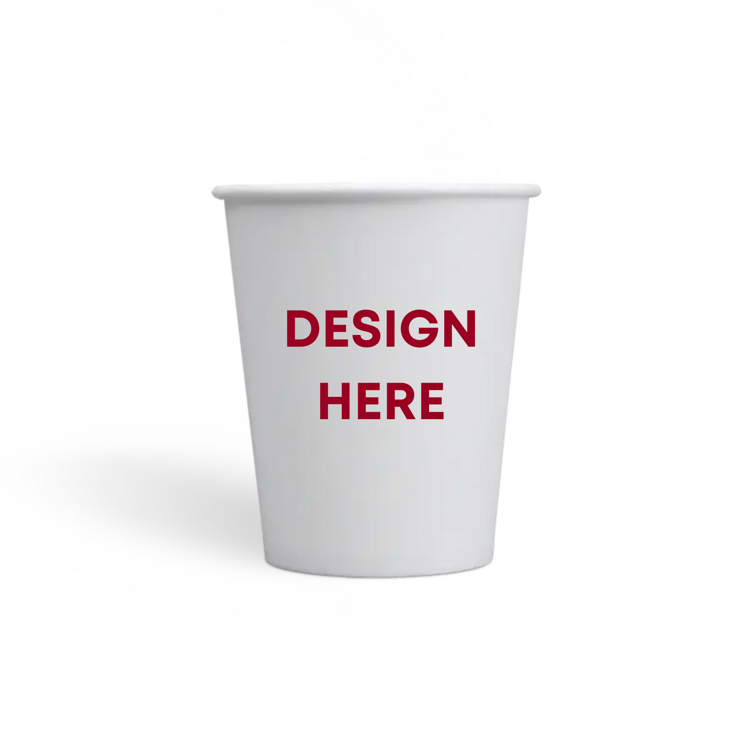Single Wall Customized Paper Cups