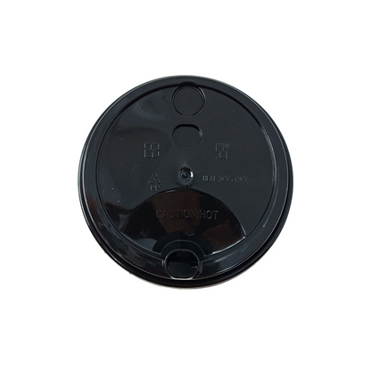 U-Shape PET Clear Cup black lid