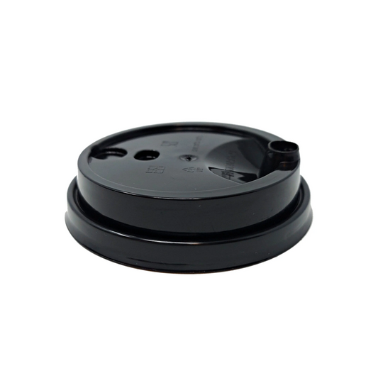 U-Shape PET Clear Cup black lid