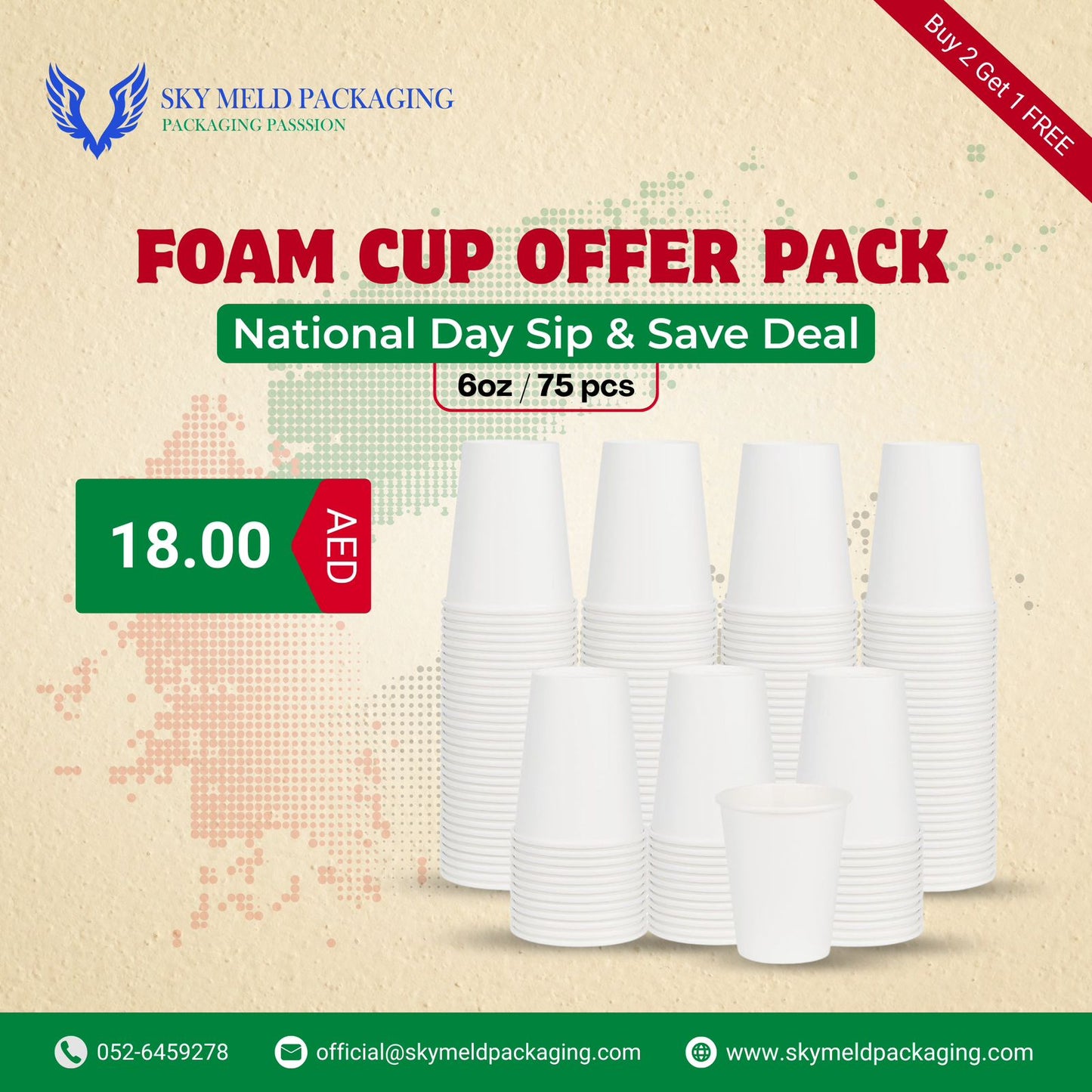 Foam Cup Offer Pack