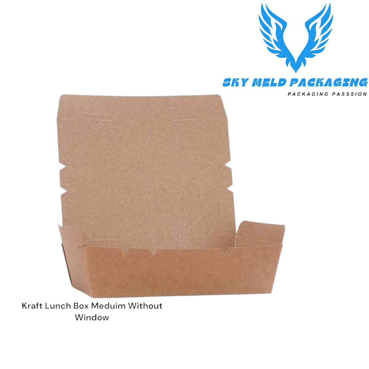 KRAFT LUNCH BOX WITHOUT WINDOW (19.5X14X5 #4)