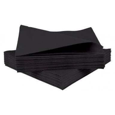 Napkin Paper Black