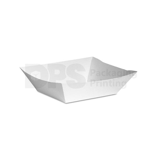 White Paper Boat Tray