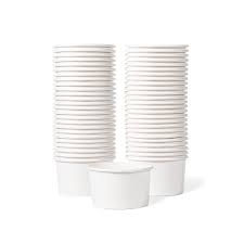 White Paper Soup Bowl